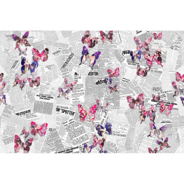 Carta da Parati VANITY NEWS GL5423A - GLAMORA
