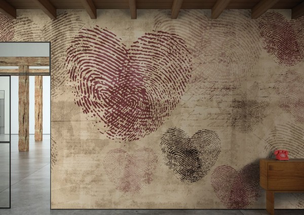 Carta da Parati HEARTPRINT GL11151A - GLAMORA
