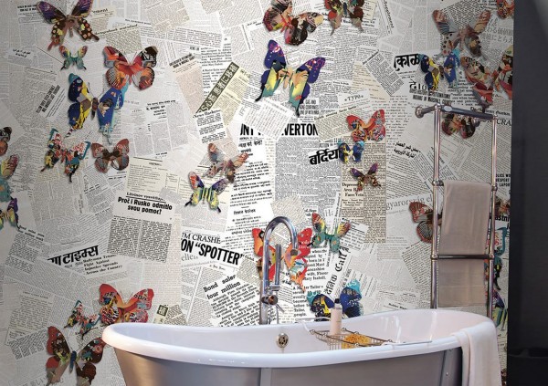 Papel de parede VANITY NEWS GL5423A - GLAMORA