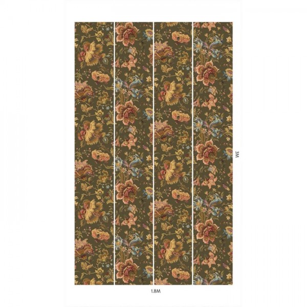 Wallpaper MAJORELLE MOSS GREEN - HOUSE OF HACKNEY