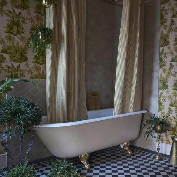 Papel de parede SUMATRA BLUSH PEAR GREEN - HOUSE OF HACKNEY