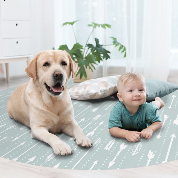 ALFOMBRA FLECHAS MINT ALFOMBRA FLECHAS MINT