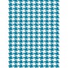 PIED DE POULE BIANCO AZZURRO GRANDE