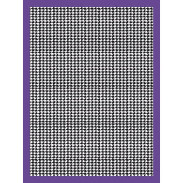 PIED DE POULE BORDO VIOLA