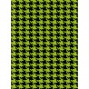 PIED DE POULE NERO VERDE GRANDE