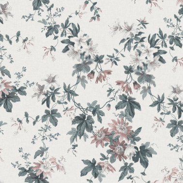 Papier peint MURAL 651-11 Sandra Powder White - SANDBERG