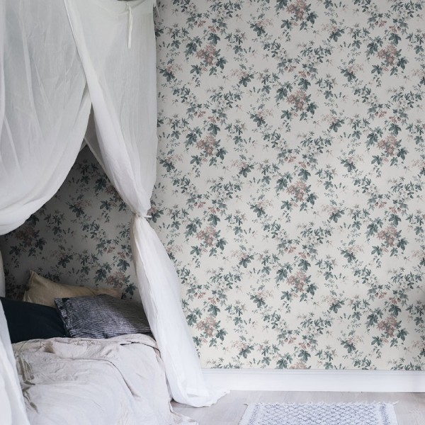 Tapete MURAL 651-11 Sandra Powder White - SANDBERG