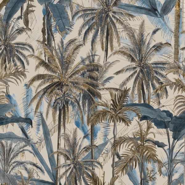The Jungle Smoke Blue WP20524 The Jungle Smoke Blue WP20524