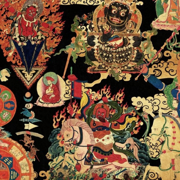 Tibetan Tapestry WP20450 Tibetan Tapestry WP20450