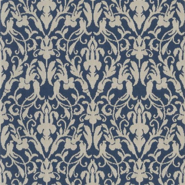 Speakeasy Damask Indigo PRL5003-01