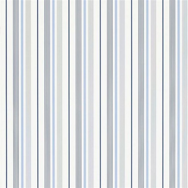 Gable Stripe French Blue PRL057-01