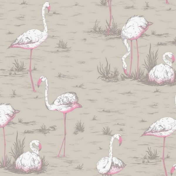 Flamingos Linen Union F111-3011LU Flamingos Linen Union F111-3011LU