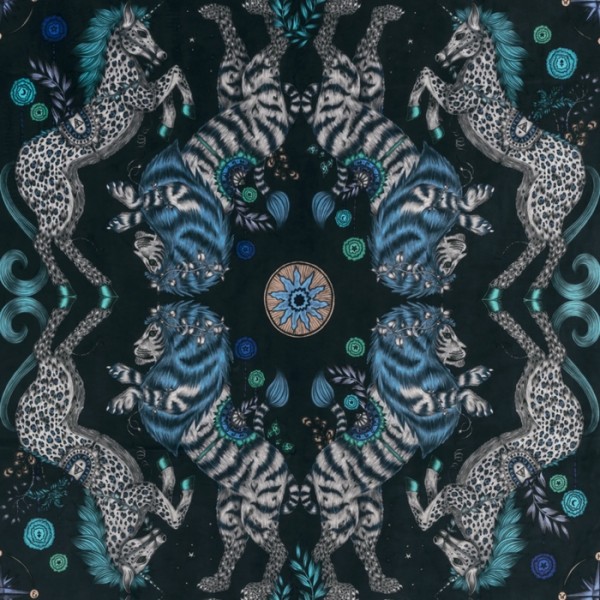 Caspian Navy Velvet F1474-02 Caspian Navy Velvet F1474-02