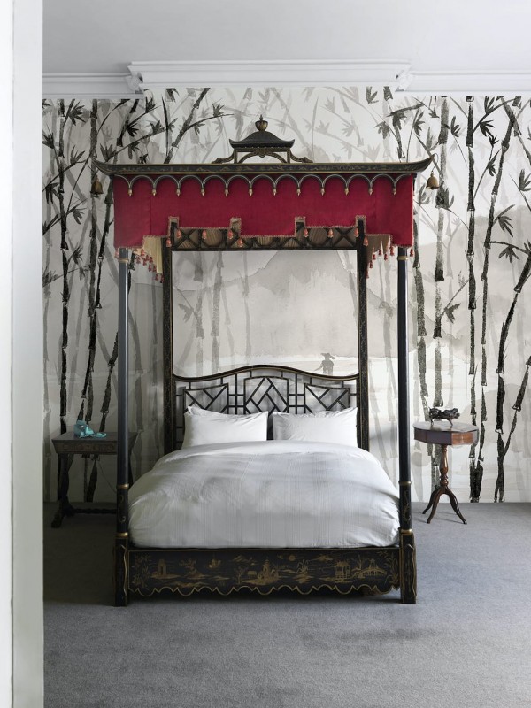 Papier peint Bamboo Green Mural 8706802 - COORDONNE