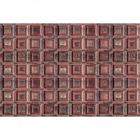 Red Vintage Wood DOM429 Red Vintage Wood DOM429