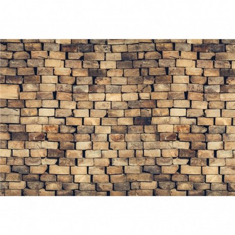 Wood Blocks Wall DOM421 Wood Blocks Wall DOM421