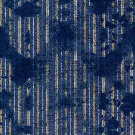 Washed Shibori Indigo WP20396 Washed Shibori Indigo WP20396