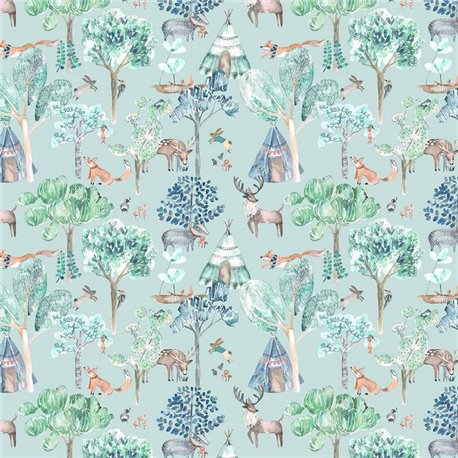 Woodland Adventures Aqua Woodland Adventures Aqua