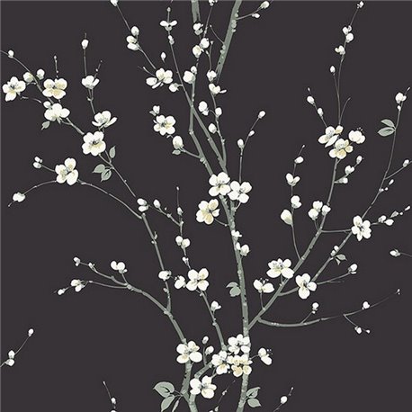 Monterey Black Floral Branch ECB81800 Monterey Black Floral Branch ECB81800