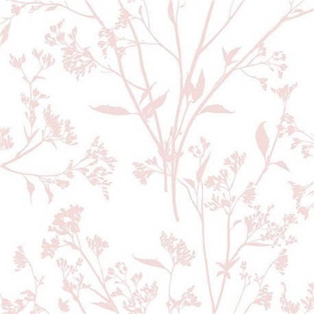 Southport Blush Pink Coastal Branches ECB80701 Southport Blush Pink Coastal Branches ECB80701