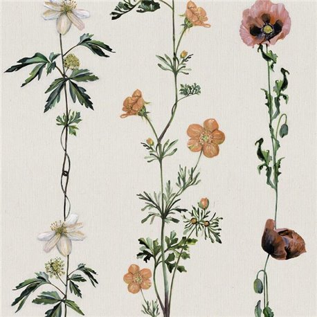 Climbing Flowers Linen 9500060 Climbing Flowers Linen 9500060