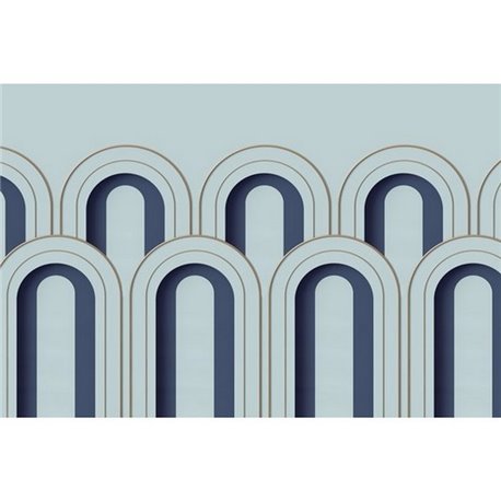 Arch Deco Blue R16102 Arch Deco Blue R16102