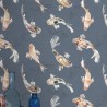 Koi Carp Sand Wallart 1524828798