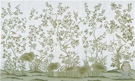 Askew Standard on Tarnished Silver gilded paper