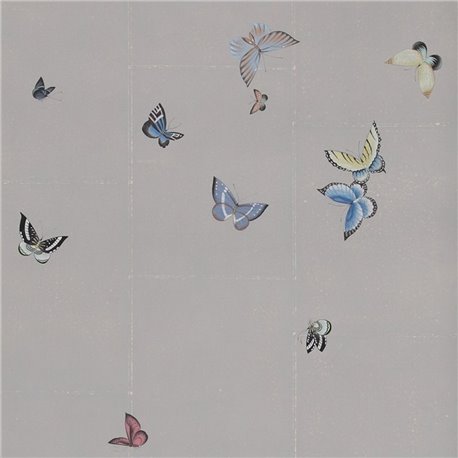 Butterflies Butterflies Full custom on Lilac Hint India tea paper