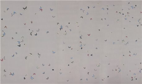 Butterflies Butterflies Full custom on Lilac Hint India tea paper