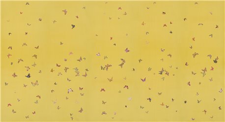 Butterflies Butterflies Monarch on dyed paper