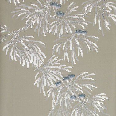 Silk Tree Full custom on Pale Grey dyed silk