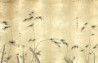 Bamboo Dark Lacquer on Deep Rich Gold gilded tea paper