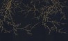 Plum Blossom Full custom on custom black painted silk