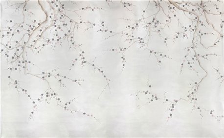 Plum Blossom Full custom on Sterling Silver gilded silk