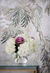 Silk Tree Original on White Metal gilded paper