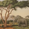 African Savannah Amarelo on scenic paper