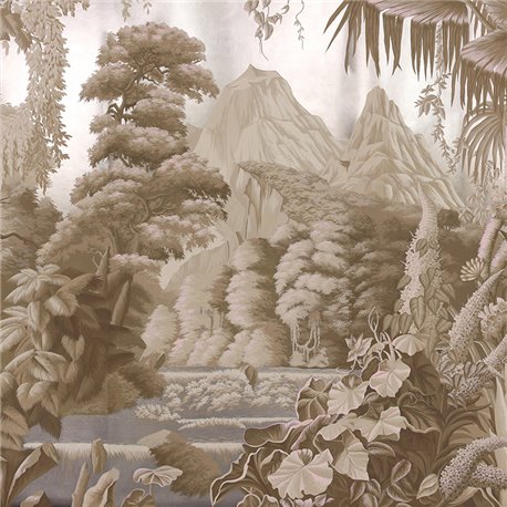 L´Eden Dawn on Sterling Silver gilded paper