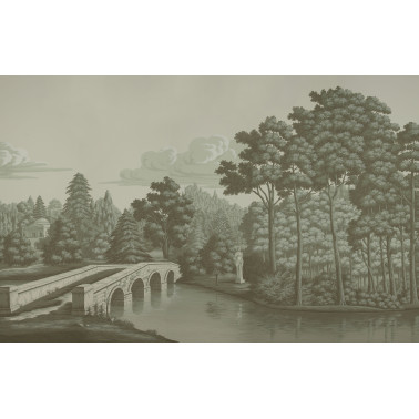 Paysage cristal Gris sur...