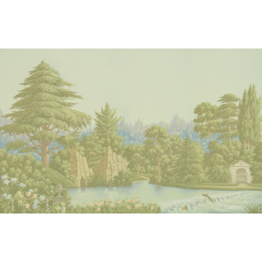 English Landscape Pastel on...