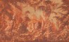 L´Eden Coral Monochromatic on antique scenix Xuan paper