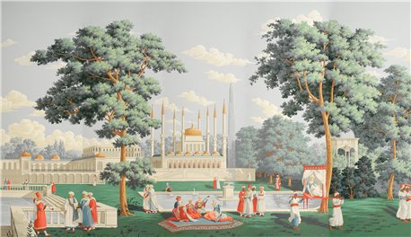Rives du Bosphore Byzantine on scenic paper