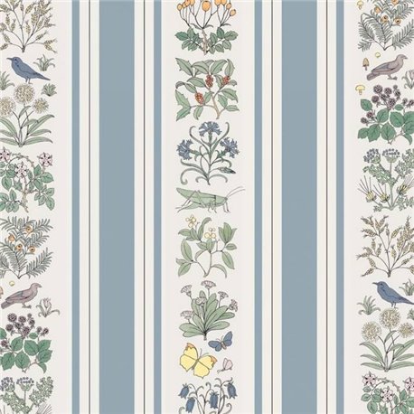 VOYSEYS GARDEN OFF WHITE ETHER STRIPE VOYSEYS GARDEN OFF WHITE ETHER STRIPE