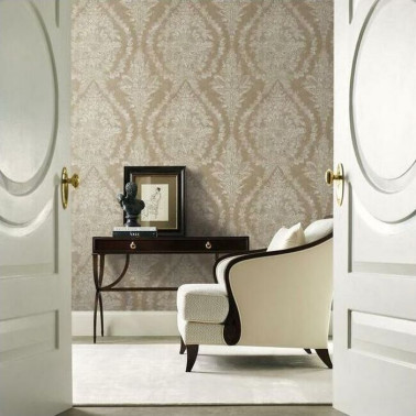Charleston Damask Removable...