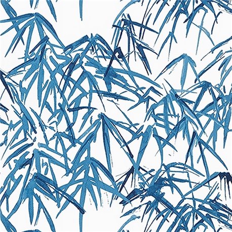 Kyoto Leaves Navy AT9867 Kyoto Leaves Navy AT9867