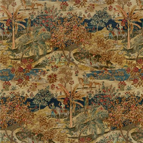 Ramayana Velvet Indigo Red BP108321 Ramayana Velvet Indigo Red BP108321