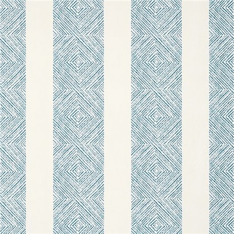 Clipperton Stripe Blue on Natural AT15129 Clipperton Stripe Blue on Natural AT15129