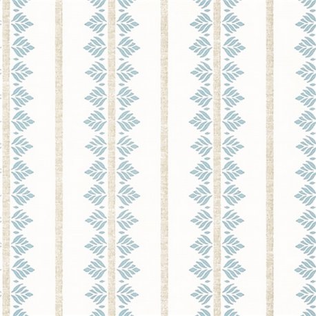 Fern Stripe Spa Blue AT15103 Fern Stripe Spa Blue AT15103