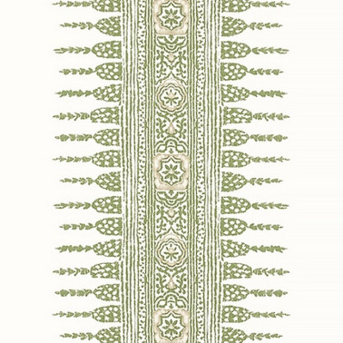 Javanese Stripe Green and White AT15136