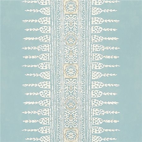 Javanese Stripe Spa Blue AT15140 Javanese Stripe Spa Blue AT15140